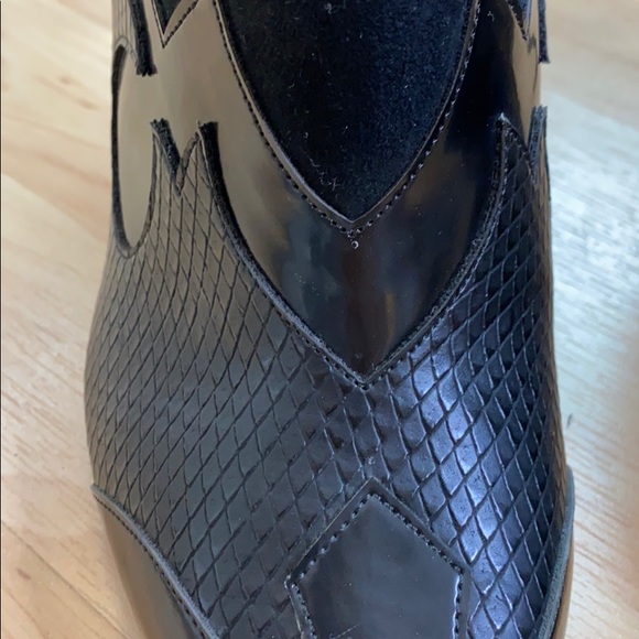 Black Zara mule heels - SIZE 40 aka 9 - Picture 3 of 5